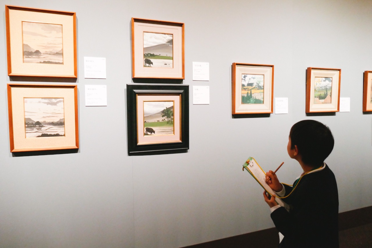 田中一村展 奄美の光 魂の絵画 台東区立黒門小学校3年生｜Museum Start