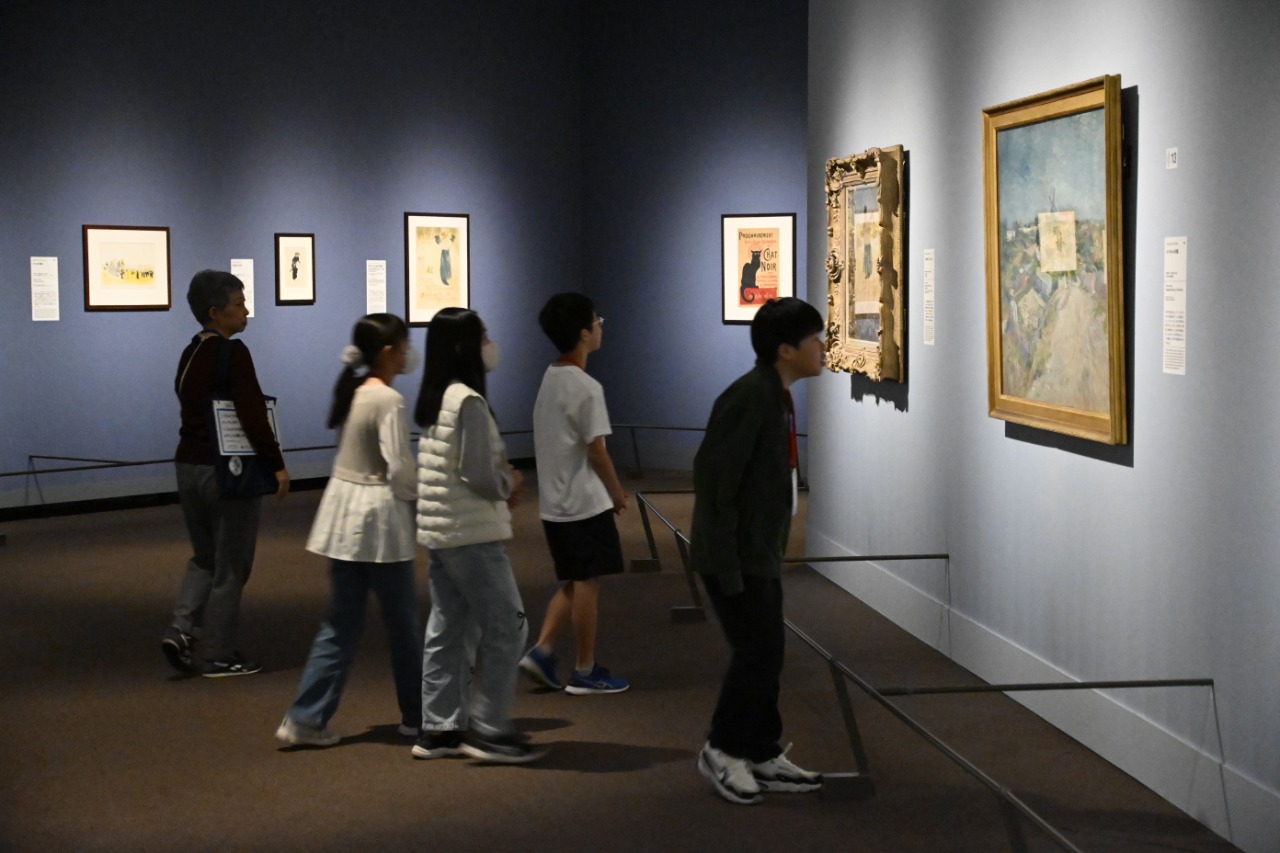 ゴッホ展 家族がつないだ画家の夢 江戸川区立東小岩小学校6年生